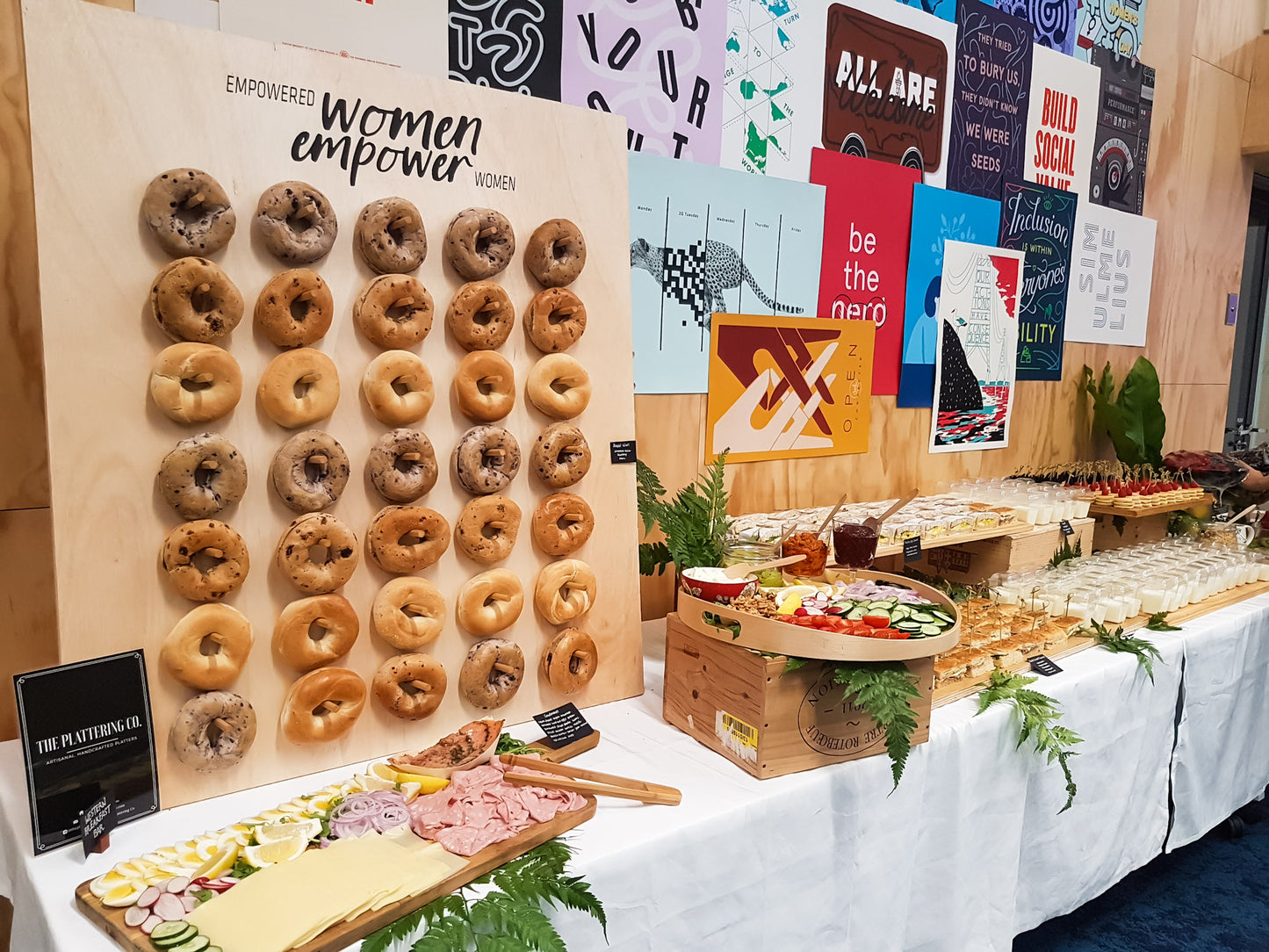 Bagel Bar Buffet Catering (from $520 for 20pax)