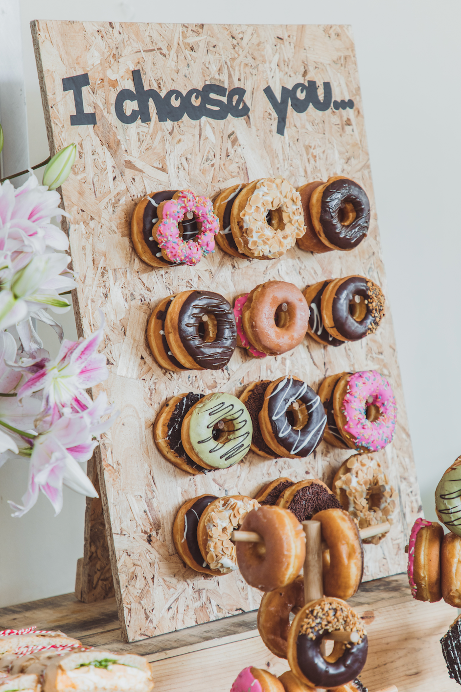 Donut Wall Only Catering