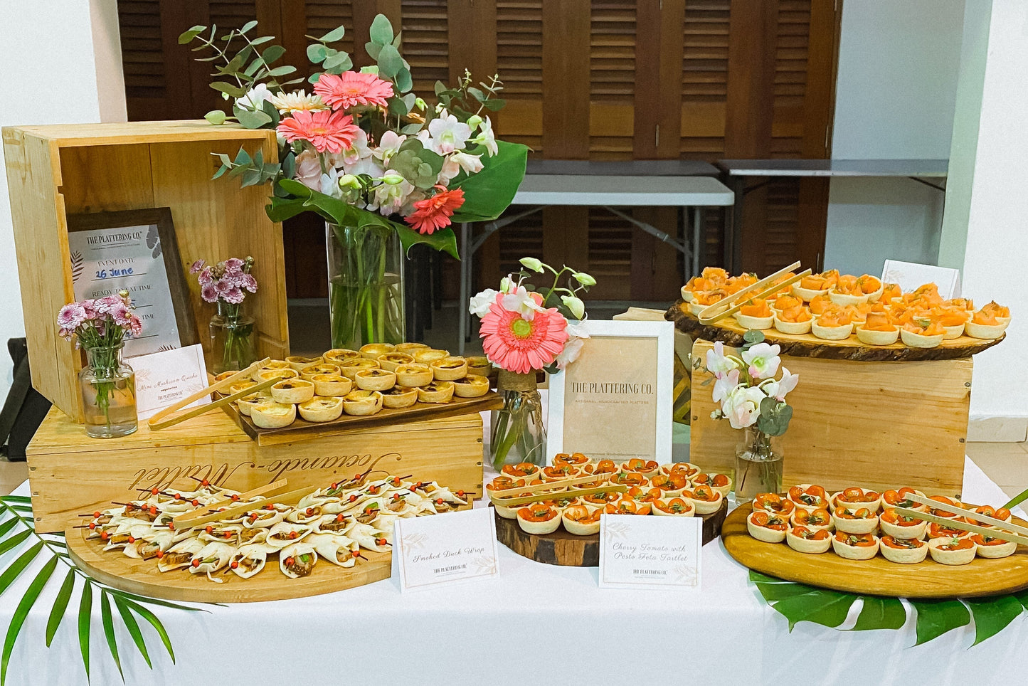Canapé & Light Bites Catering - Classic Set (from $520 for 20pax) (1 Nov-1 Jan 2024)