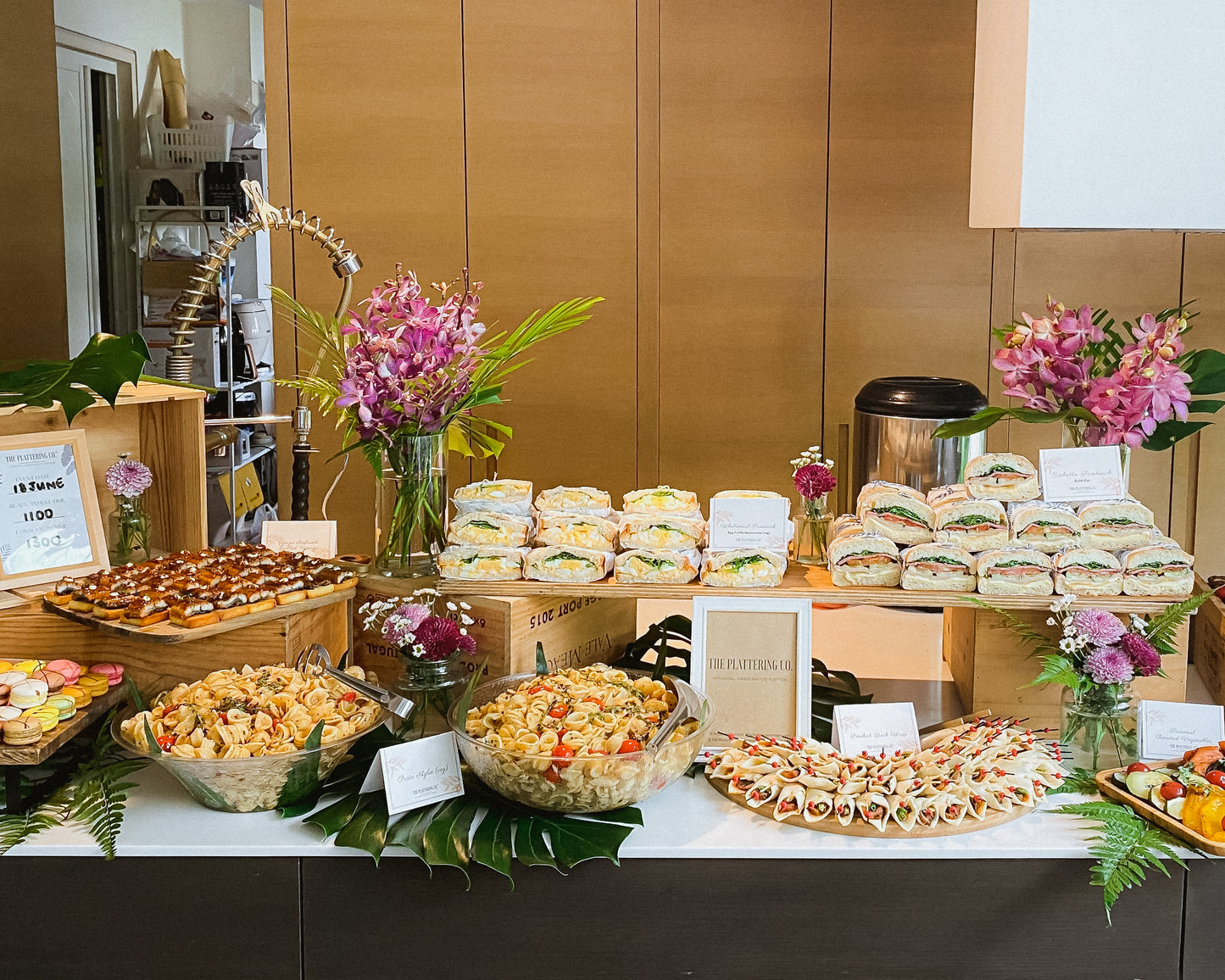 Signature Lunch & Dinner Rustic Sandwich Catering (from $560 for 20pax)